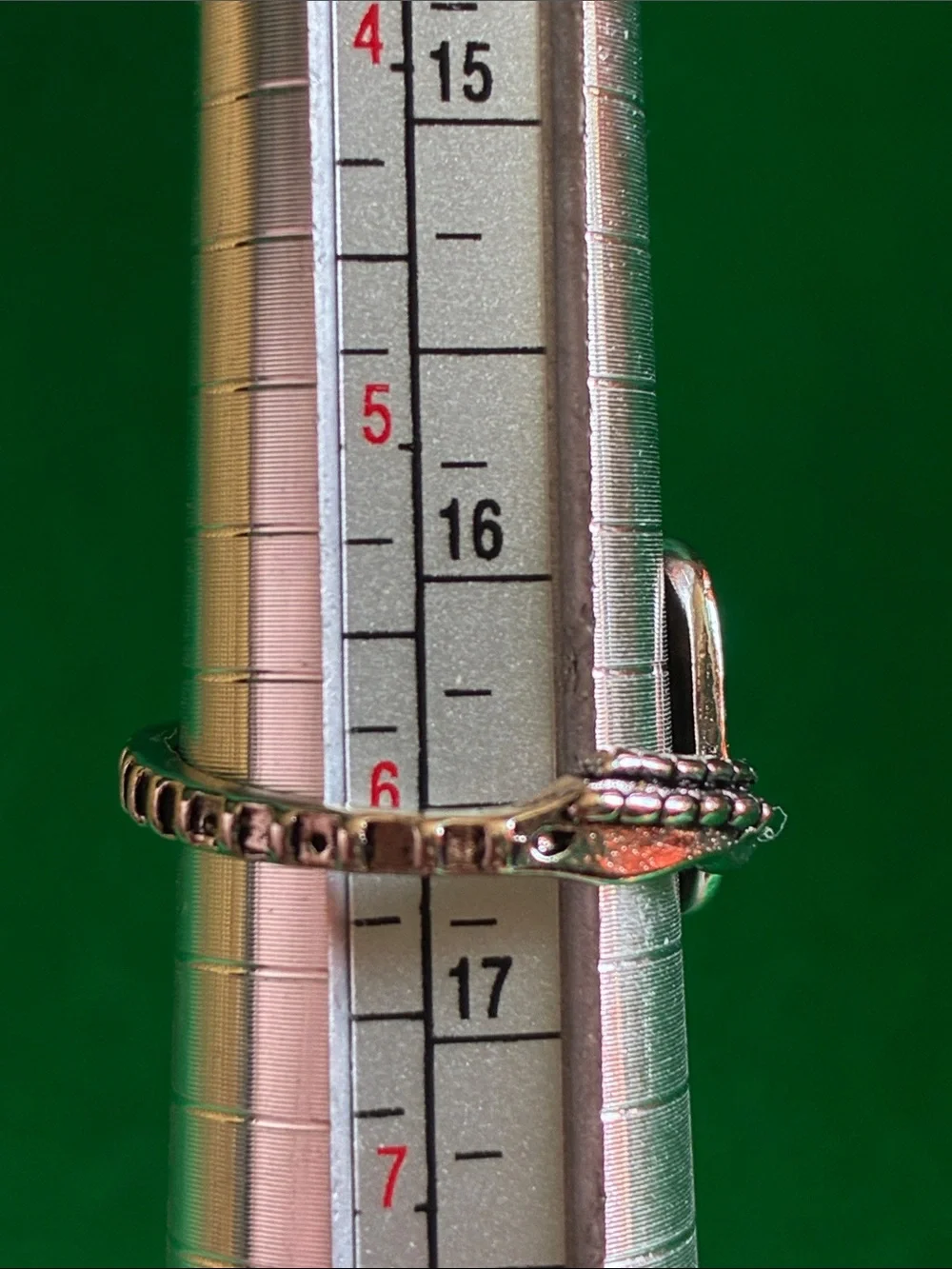 NEW Electric guitar ring in Silverton adjustable size unisex music lover gift OS